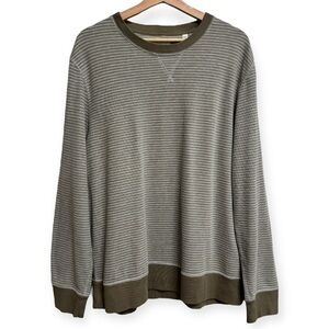 Billy Reid Long Sleeve Striped Lightweight Top XL